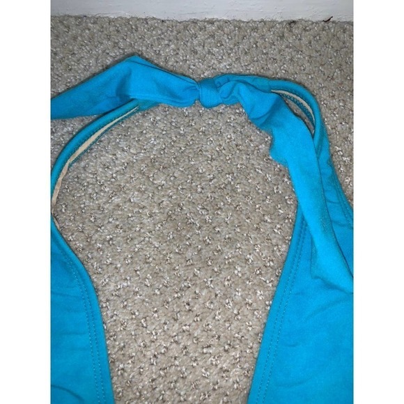 Magic Suit Blue Hlater Neck Rhinestone One Piece Swimsuit Size 12 - Picture 4 of 8